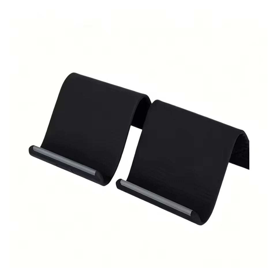 Flexible Roll-Up Silicone Phone & Tablet Stand – Portable 2-in-1 Device Stand and Protective Mat