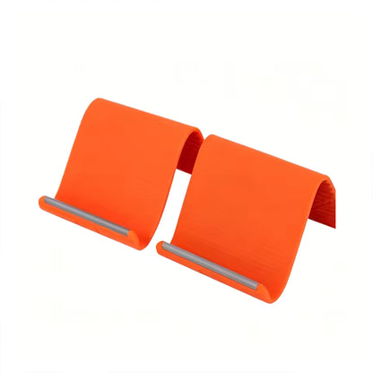 Flexible Roll-Up Silicone Phone & Tablet Stand – Portable 2-in-1 Device Stand and Protective Mat