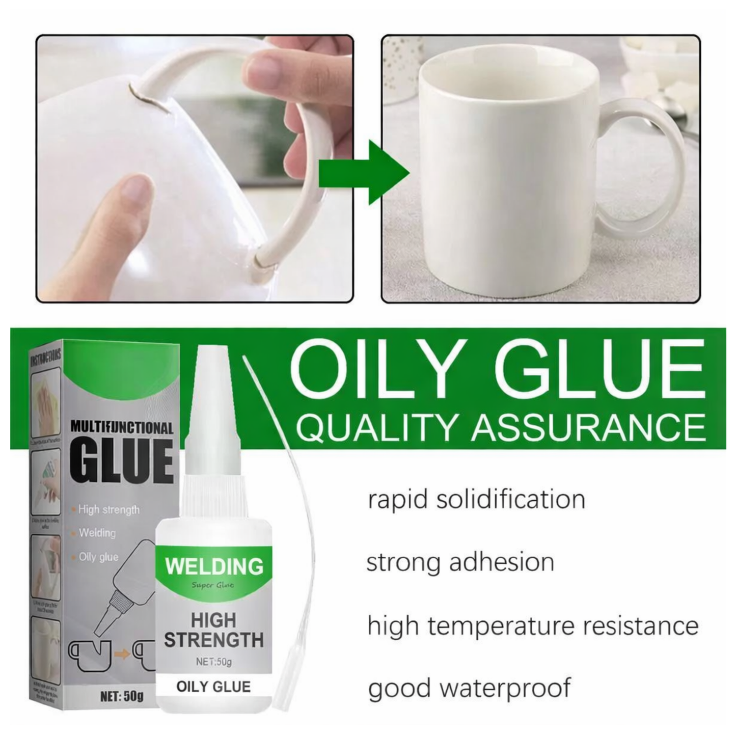 The Magic Multipurpose Glue Welding High-strength Oily Glue