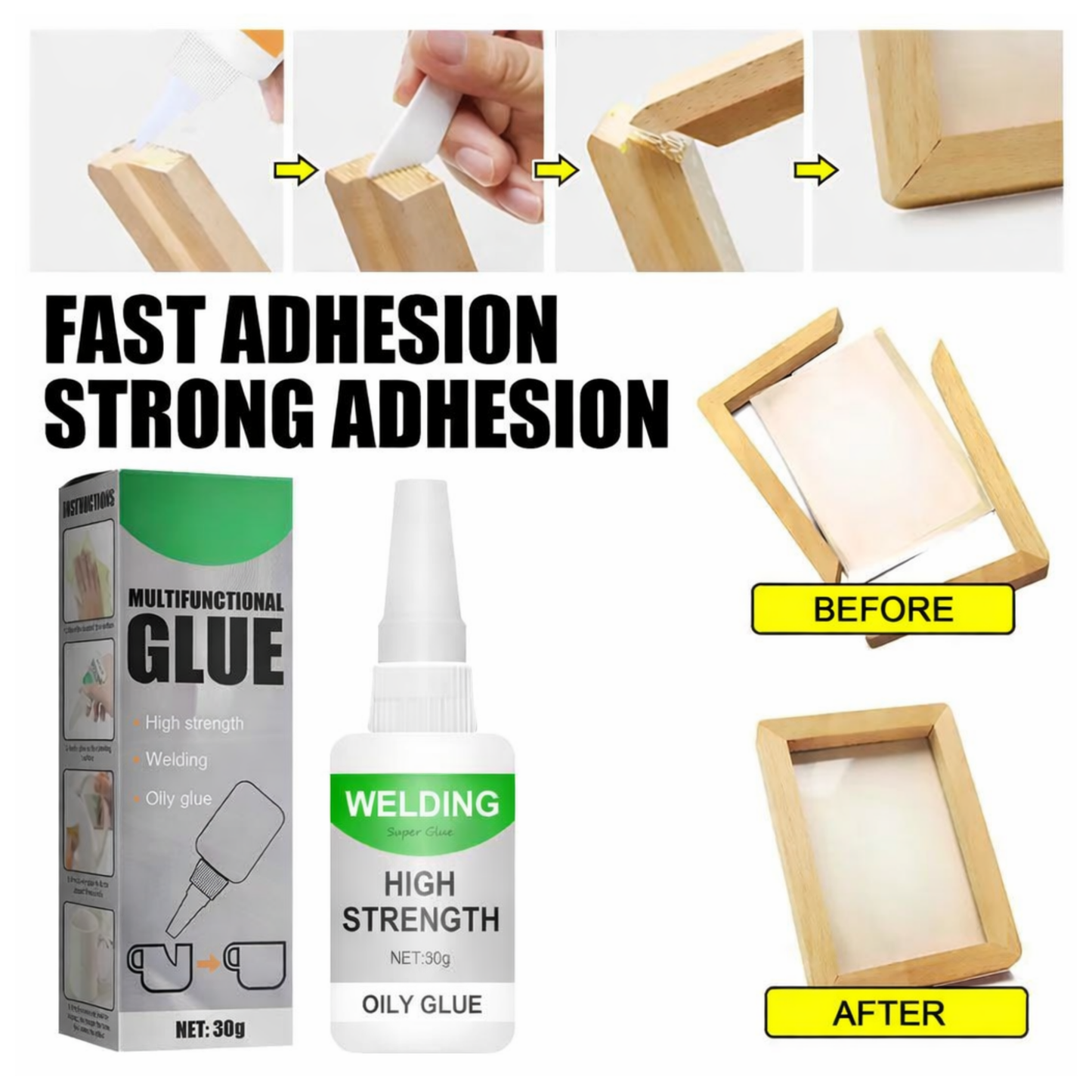 The Magic Multipurpose Glue Welding High-strength Oily Glue