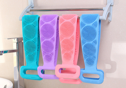 Ergonomic Silicone Back Scrubber | Dual-Sided Exfoliating Bath Brush & Deep-Tissue Massager for Pain-Free Reaching -upsell