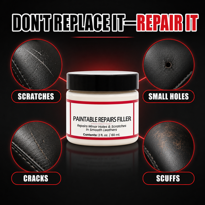 Ultimate Leather Repair Filler: Multifunctional Care Polish for Scratch, Crack & Hole Restoration