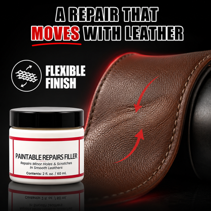 Ultimate Leather Repair Filler: Multifunctional Care Polish for Scratch, Crack & Hole Restoration