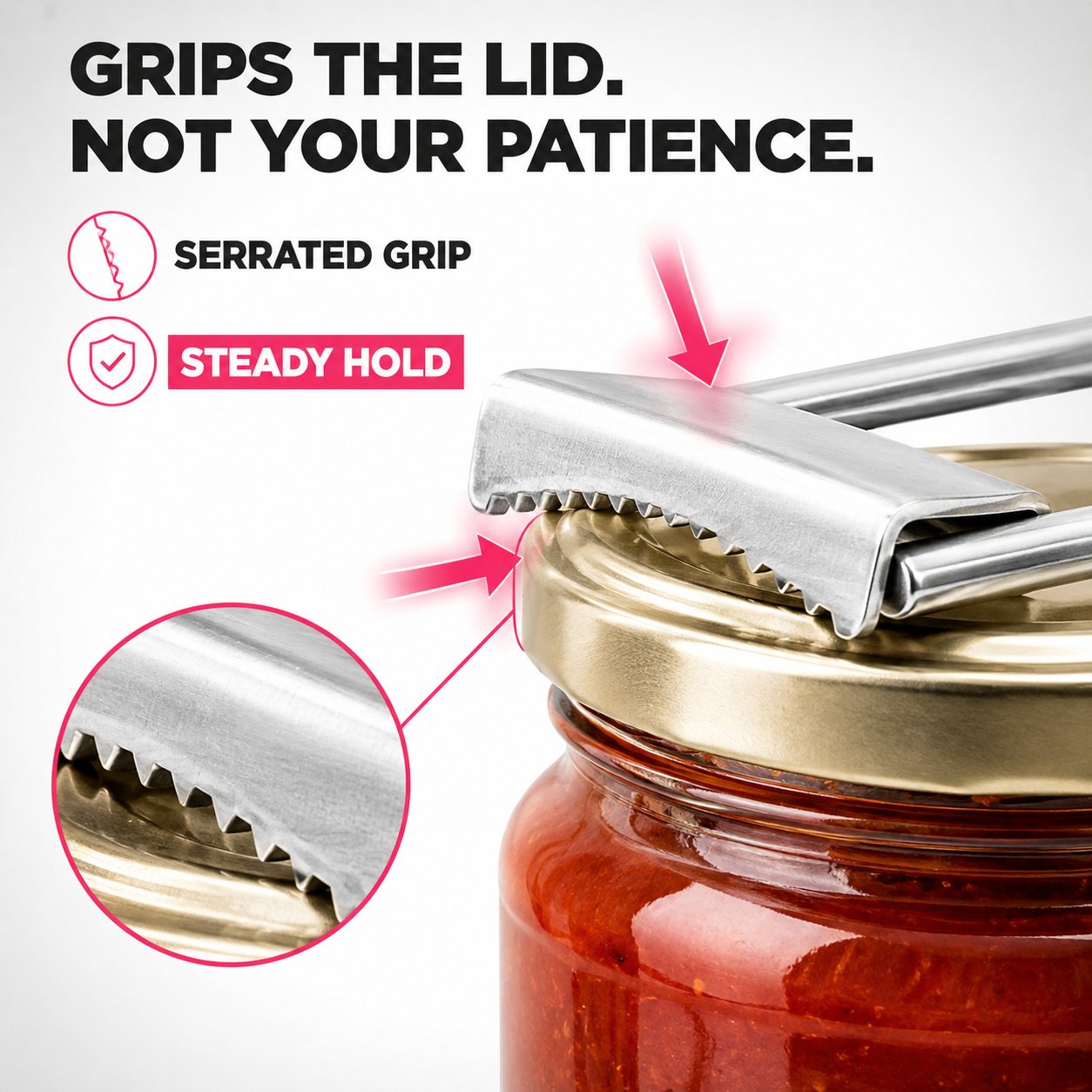 Adjustable Multifunctional Stainless Steel Can Opener
