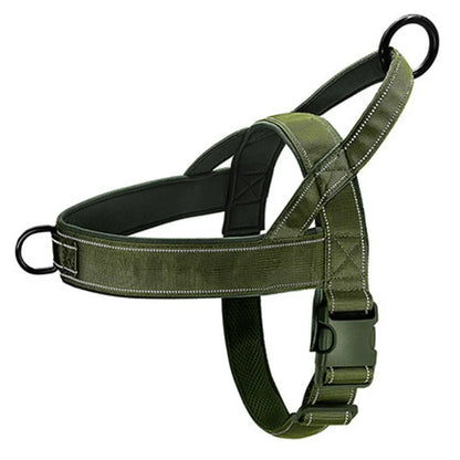 Heavy-Duty Reflective Dog Harness