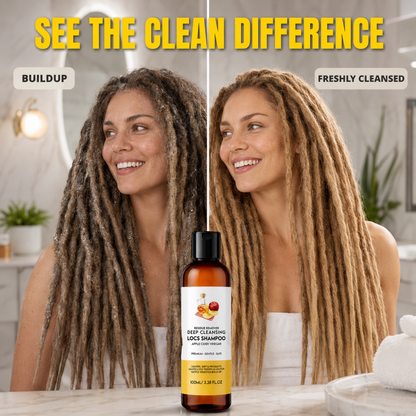 Deep-Cleansing Shampoo Set for Braids—A refreshing experience for easy braid care.