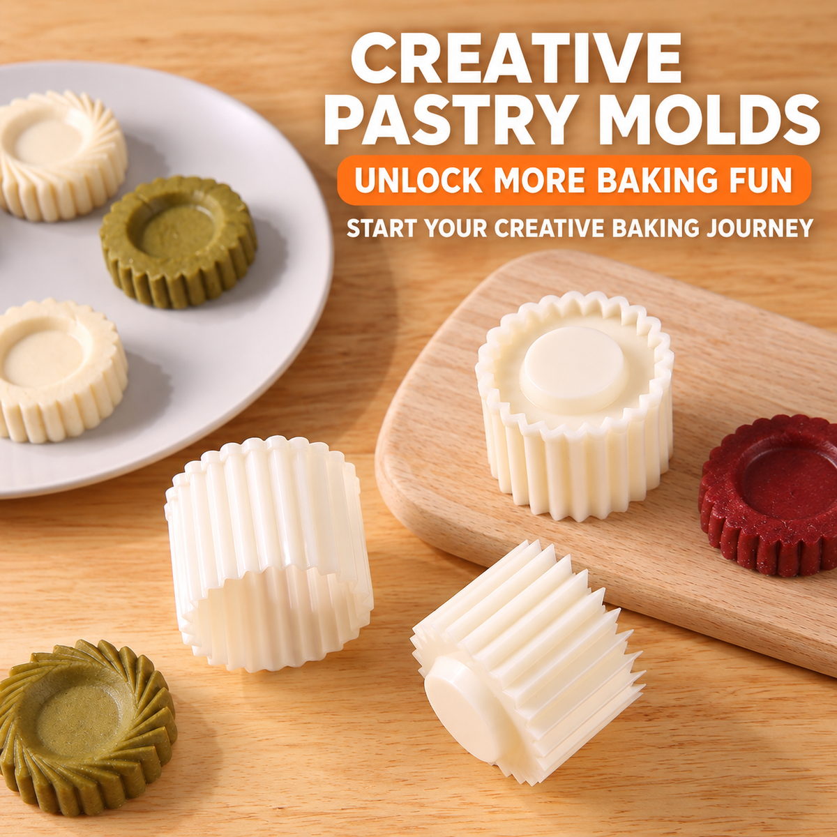 2-in-1 Double-Ended Pastry Making Mold