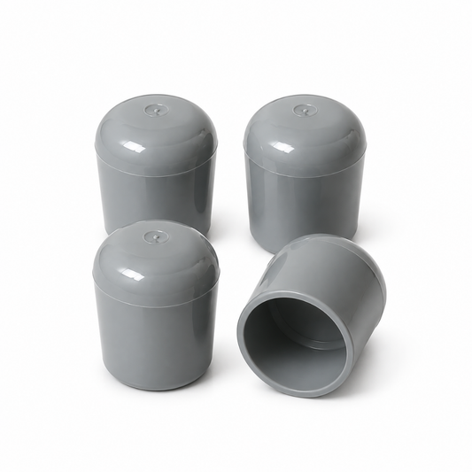 Silicone chair leg protectors guard floors and reduce noise smoothly