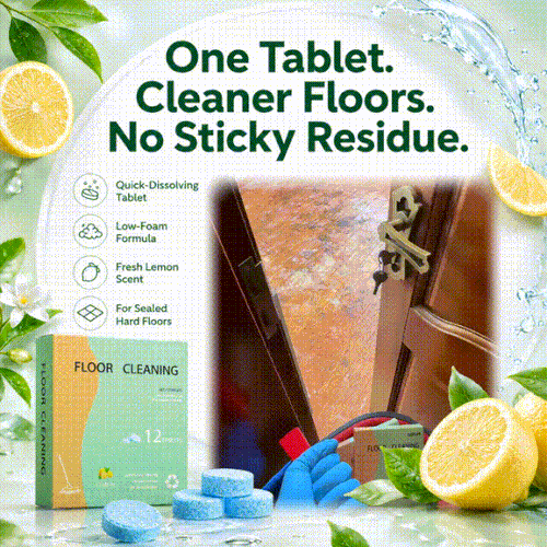 Magic Floor Cleaning Tablets – Fast Dry & No Residue