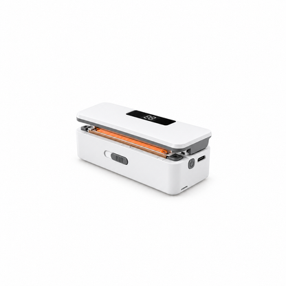 2-in-1 Rechargeable Mini Heat Sealer & Cutter | Portable USB Bag Resealer for Snack Freshness & Kitchen Storage