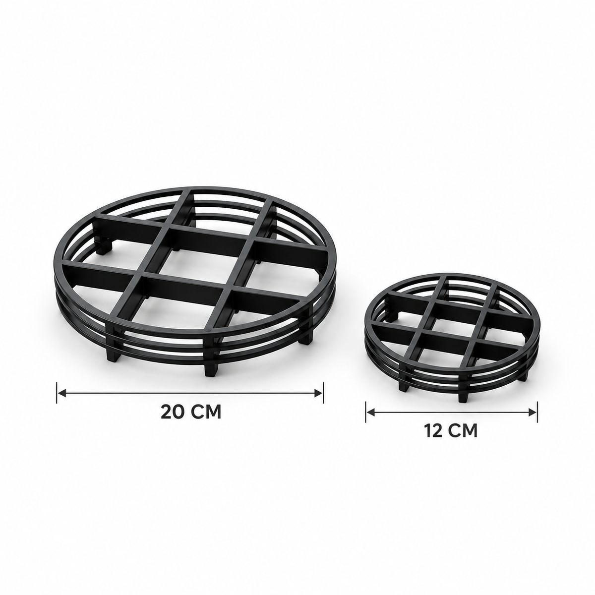 Premium Plant Pot Elevator Grid – Heavy Duty Drainage Mat & Surface Protector for Healthier Roots