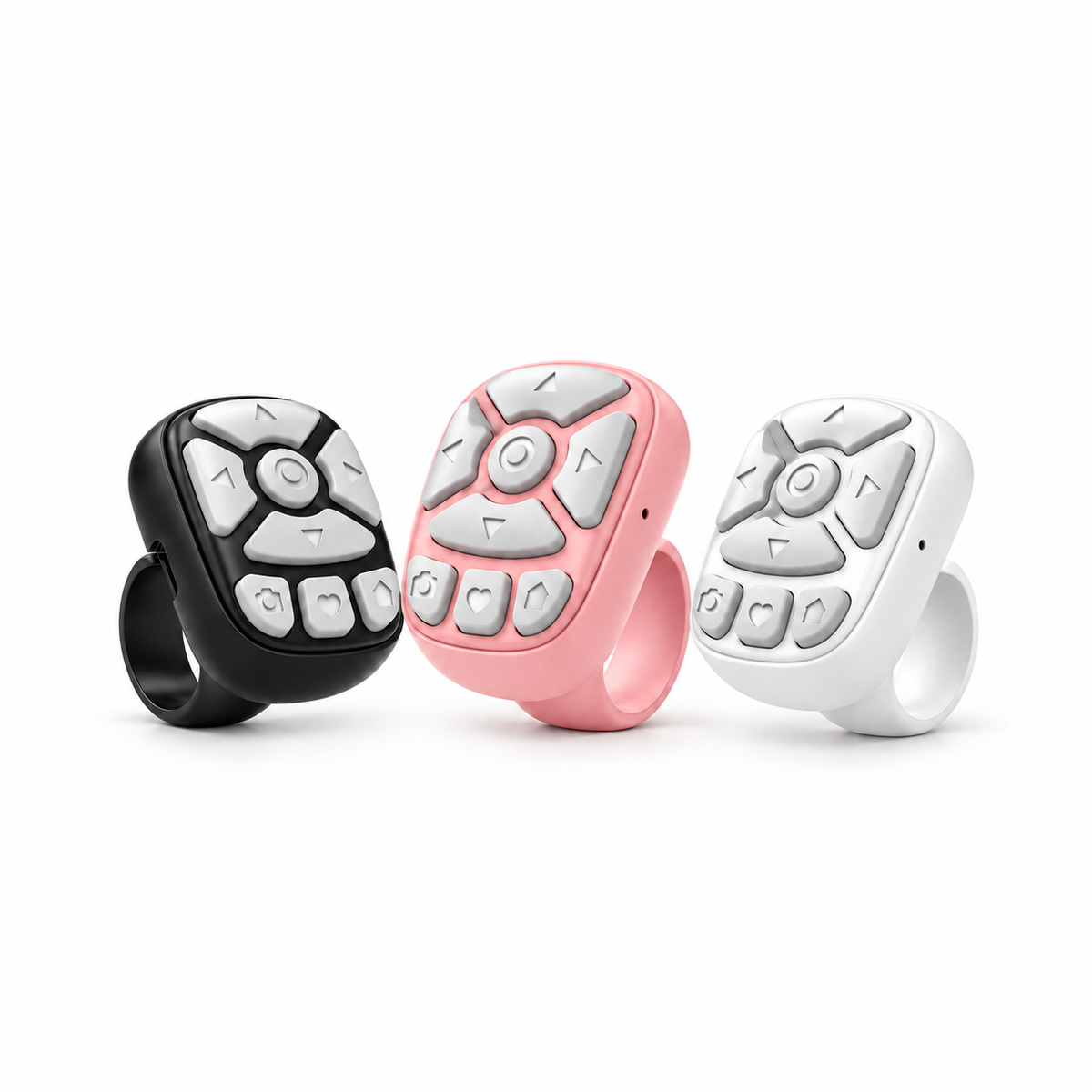 Bluetooth Fingertip Remote Control – Scroll, Snap & Like on Any Phone, Effortlessly! 🤳💤