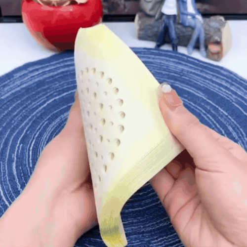 Disposable Shower Drain Hair Catcher Mesh Filter Sticker Anti-Clogging